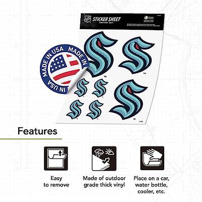 50 pcs NHL Ice Hockey Team Logo Stickers Collection Vinyl