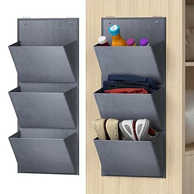 Wall Mount Slippers Hanging Shelf Holder Storage Rack Foldable