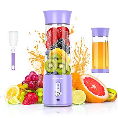 Buy Purple Portable and Rechargeable Battery Juice USB Blender