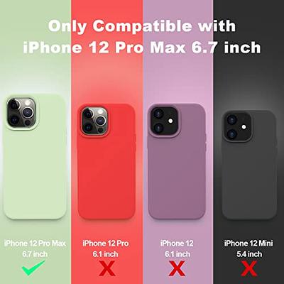 Ktele Compatible with iPhone 15 Pro Max Case, Silicone Upgraded [Camera  Protection] [Soft Microfiber Lining] Full Covered Slim Gel Rubber Case  iPhone