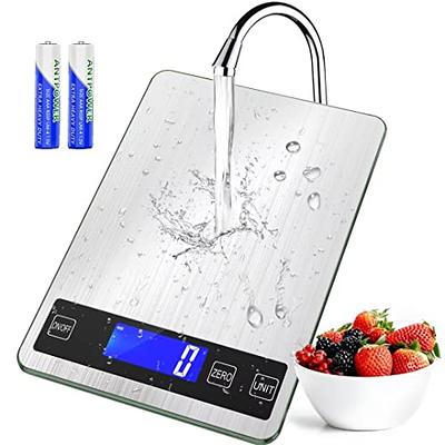 BAGAIL BASICS Digital Kitchen Scale, Premium Food Scales Weight Grams and Oz  for Baking and Cooking, 11lb/5kg with 0.1oz/1g Precision White - Yahoo  Shopping