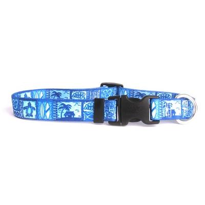 azuza Reflective Dog Collar,Soft Neoprene Padded Pet Collar with ID Tag Ring,Adjustable  for Small Dogs,Royal Blue,S - Yahoo Shopping