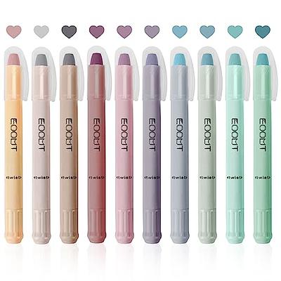 GOTIDEAL No Bleed Bible Highlighters, 12 Pack Assorted Colors Gel  Highlighters Pens Set, Wax Bible Markers for Study Journaling School Book  Supplies