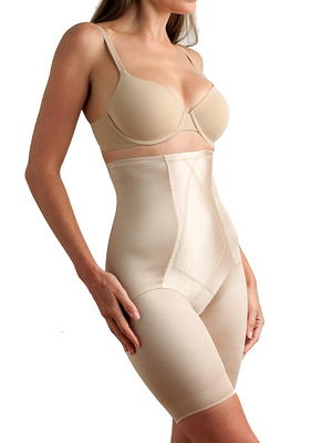 Cupid Women's Extra Firm Control Triple-Ply High Waist Thigh