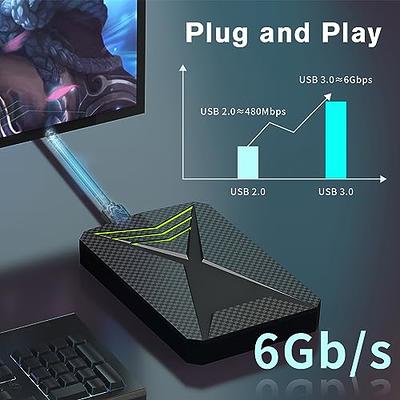 2TB External Game Hard Drive Built-in 100,000 Games, USB 3.0, HDD Retro  Game Drive Compatible with Mame/Atari/Sega/PS1/PSP, Pre-installed 105
