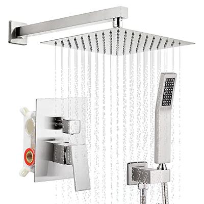 Wall Mounted Single Lever Hot and Cold Water Shower Bath Mixer