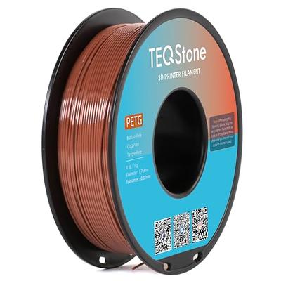 TEQStone PETG Filament 1.75mm Brown 1KG Spool, Consistent Diameter  +/-0.02mm 3D Printer Filament Vacuum Packaging - Yahoo Shopping