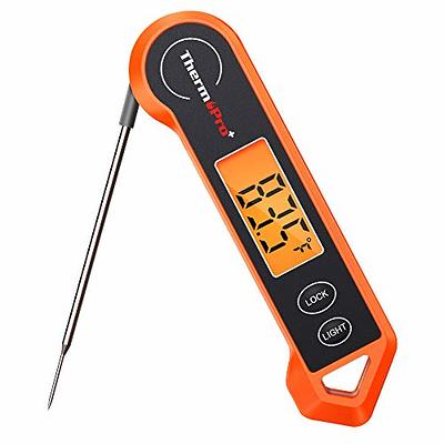 ThermoPro TP19H Digital Meat Thermometer for Cooking with Ambidextrous  Backlit, Waterproof Kitchen Food BBQ Grill Smoker Oil Fry Candy Instant  Read - Yahoo Shopping