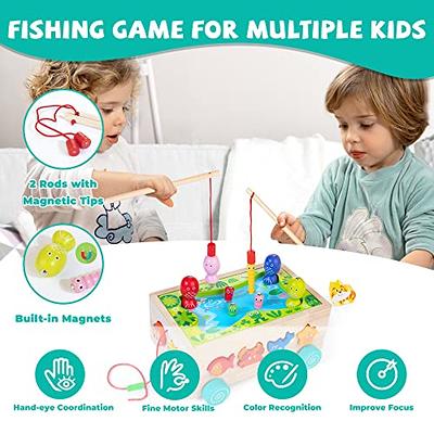 Montessori Wooden Shape Sorter Toys for Toddlers, Multifunctional Magnetic Fishing  Car with Animal Blocks & Fishing Game, Preschool Baby Gift, Fine Motor  Skills Toys for 1-3 Year Old Boys Girls - Yahoo Shopping