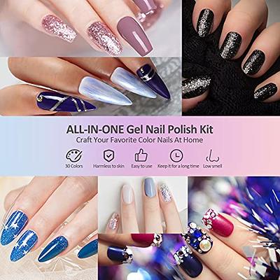 Sally Hansen Salon Gel Polish Nail Color Starter Kit - 8pc : Target