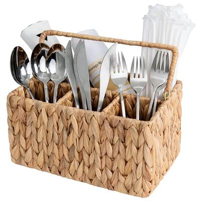 Organize Your Kitchen with a Stylish Rustic Ceramic Flatware Caddy – Mad  About Pottery