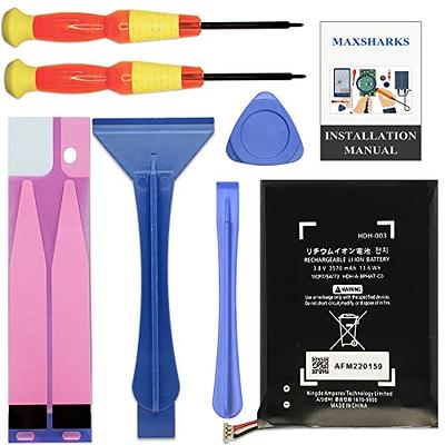 MAXSHARKS Fit for Switch Lite Battery Replacement, with Installation  Manual, HDH-003 Battery for Nintendo Switch Lite (Not for Nintendo Switch),  with Repair Toolkit - Yahoo Shopping