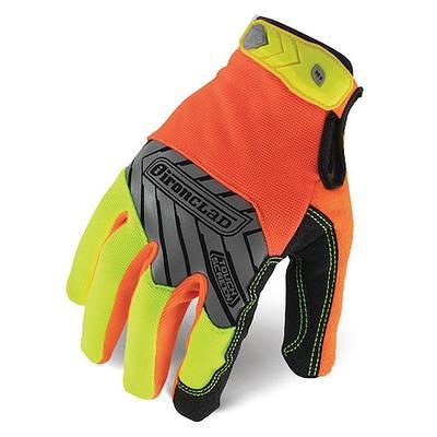 Ironclad KONG Pro Hi-Viz Glove; TPR Impact Protection, A6 Cut Resistant,  Level 5 Abrasion, Sized S, M, L, XL, XXL, XXXL (SDX2P-03-M)