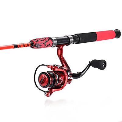 Sougayilang Tackle Spinning Reel and Fishing Rod Combo Surf Casting Power  Fast Action 2-Piece Graphite Rod , Continuous Anti-Reverse Spinning Fishing  Reel - Yahoo Shopping