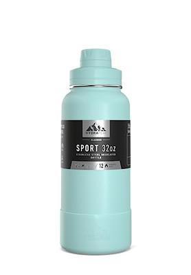 Hydrapeak 32oz Sport Insulated Water Bottle with Chug Lid, Premium  Stainless Steel Water Bottles, Leak & Spill Proof, Keeps Drinks Cold for 24  Hours, Hot for 12 Hours (32oz, Alpine) - Yahoo Shopping