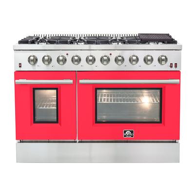 Whirlpool 6.0 Cu. Ft. Gas Double Oven Range with Center Oval Burner in  Stainless Steel