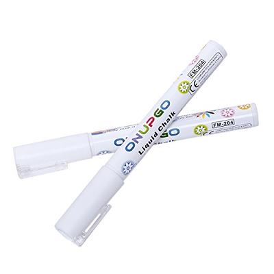 MMFB Arts & Crafts Chalk Markers - Liquid Chalk Paint Pens for Businesses, Restaurants, School, Blackboard, Window, Erasable, Non-Toxic, Water-Based