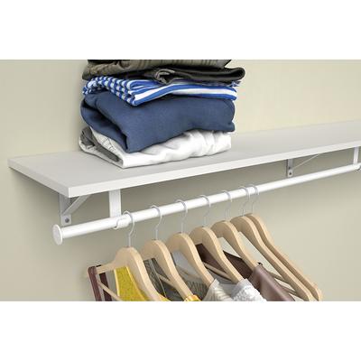 ClosetMaid Modular Storage Top Shelf & Hang Rod Kit - On Sale