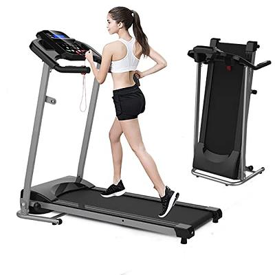  Home Foldable Treadmill with Incline, Folding Treadmill for  Home Workout, Electric Walking Treadmill Machine 15 Preset or Adjustable  Programs 265 LB Capacity MP3 : Sports & Outdoors