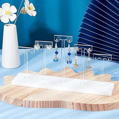 PH PandaHall T Stand Earring Holder, Clear Acrylic T Bar Earring Display  Stand 3 Heights Bar Storage Bracket Jewelry Holders for Showcase Display, Jewelry  Stand, Dressing Table 2.6/3.3/3.8 inch - Yahoo Shopping