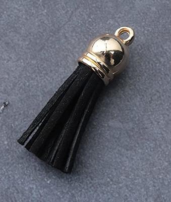 SIQUK 160 Pieces Keychain Tassels Leather Tassel Bulk for DIY Keychain and  Craft, 32 Colors