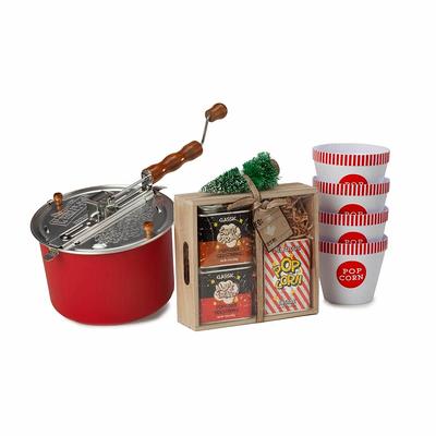  Original Whirley-Pop Popcorn Popper Kit - Metal Gear