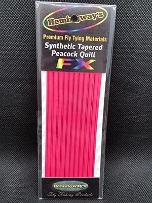 Hemingway's Synthetic Tapered Peacock Quills FX Fluorescent Set of 3 Colors  for Fly Fishing - Yahoo Shopping