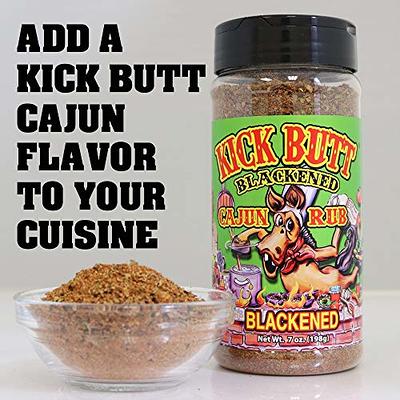 Kick Butt Gourmet Cajun Seasoning Spice Shaker - Spicy Cajun Seasoning Rub  (7 oz) - Use for Creole Seasoning (Blackened Cajun) - Yahoo Shopping