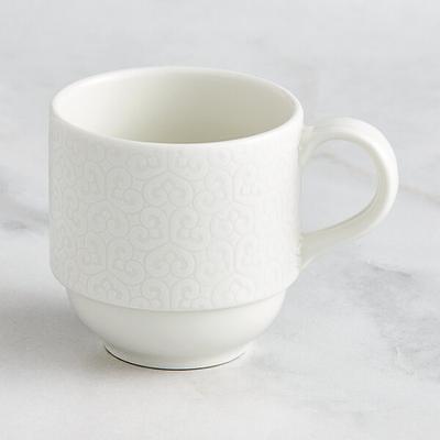 White Stackable Coffee Cups
