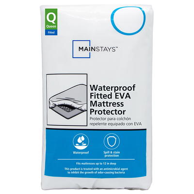 MainStays Cooling Fitted Mattress Protector