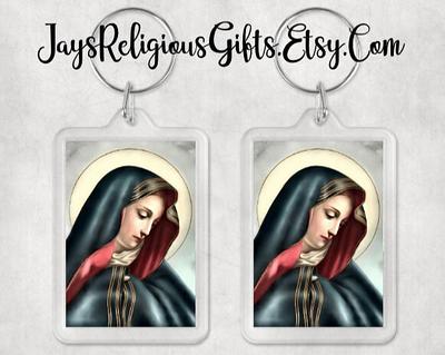 Choose Design - Saint Anthony Of Padua Acrylic Keychain Catholic