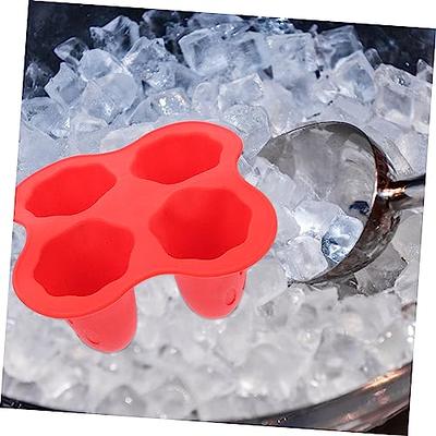 KENTON Ice Cube Trays (Set of 2 with Bin&Lid), Whiskey Ice Cube Mold Round Ice  Cube