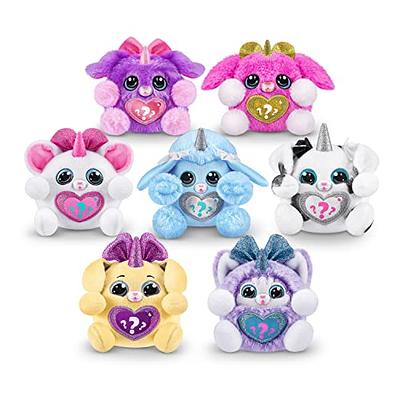 5 Surprise Plushy Pets Series 1 by ZURU (3 Pack) Cute Stuffed Animal  Miniature Toys,  Exclusive, Mystery Collectible Plushies for Kids and  Girls