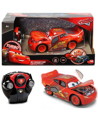 Jada Toys 1-24 Scale Disney Pixar Lightning McQueen Crash Car