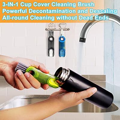 4 In 1 Bottle Gap Cleaner Brush Multifunctional Cup Cleaning Brushes Water  Bottl