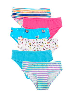 Zamplinka Little Girl Underwears Soft 100% Cotton Panties Little Girls'  Undies Assorted Underwear (Pack of 6) Size 6 - Yahoo Shopping