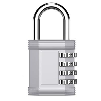 ZHEGE Locker Lock, Combination Lock Outdoor Weatherproof, [2023 Upgraded]  Big White Number Lock for Gym Locker, School Lockers,Toolbox, Fence Gate