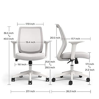 Union & Scale™ Essentials Ergonomic Fabric Swivel Task Chair, Black  (UN56947)