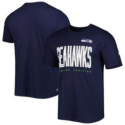 Women's New Era Navy Seattle Seahawks 2023 NFL Training Camp T-Shirt