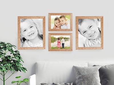 4x6 White Picture Frame Set Pack of 3 4x6 Wood Picture Frames for Gallery  Wall 3 4x6 White Frames - Yahoo Shopping