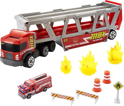  Hot Wheels Monster Trucks Stunt Tire Play Set Opens to Reveal  Arena with Launcher, 1 1:64 Scale Car & 1 Monster Truck, Portable Toy Gift  Set for Ages 4 to 8