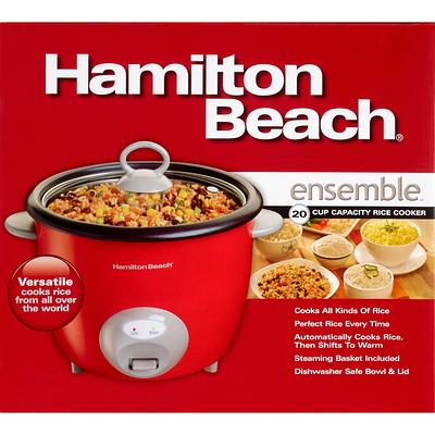 Hamilton Beach 37590 Stainless Steel 90-Cup Rice Cooker / Warmer