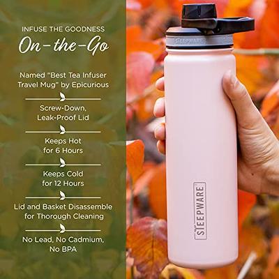 Tea Infuser Bottle Travel Tumbler