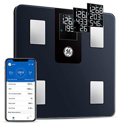 Beurer PS25 Digital Bathroom Scale for Body Weight – 400lb Capacity,  Auto-Calibrate, XL Backlit Display – Glass, Precise and Accurate Body Scale