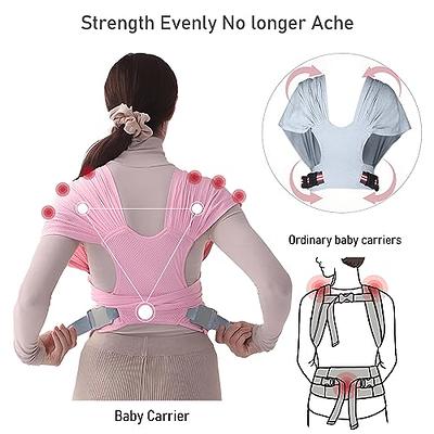 Koala Babycare Baby Carrier Wrap Adjustable and Easyt-to-Wear As a T-Shirt  