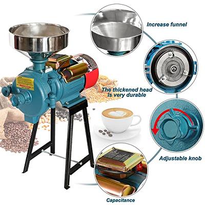 Dry Electric Feed Flour Mill Cereals Grinder Rice Corn Grain