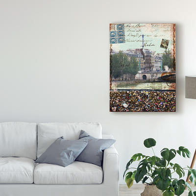 Trademark Fine Art 'Postcards of Paris IX' Canvas Art by Sandy Lloyd - Yahoo  Shopping