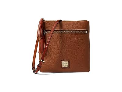 Dooney & Bourke Pebble Double Zip Tassel Crossbody Handbags : One Size