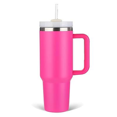 Travel Mug Sip Straw Lid 30 oz Flip Suction Replacement Top Cap Vacuum –