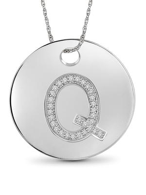 JewelersClub Initial Letter Pendant for Women